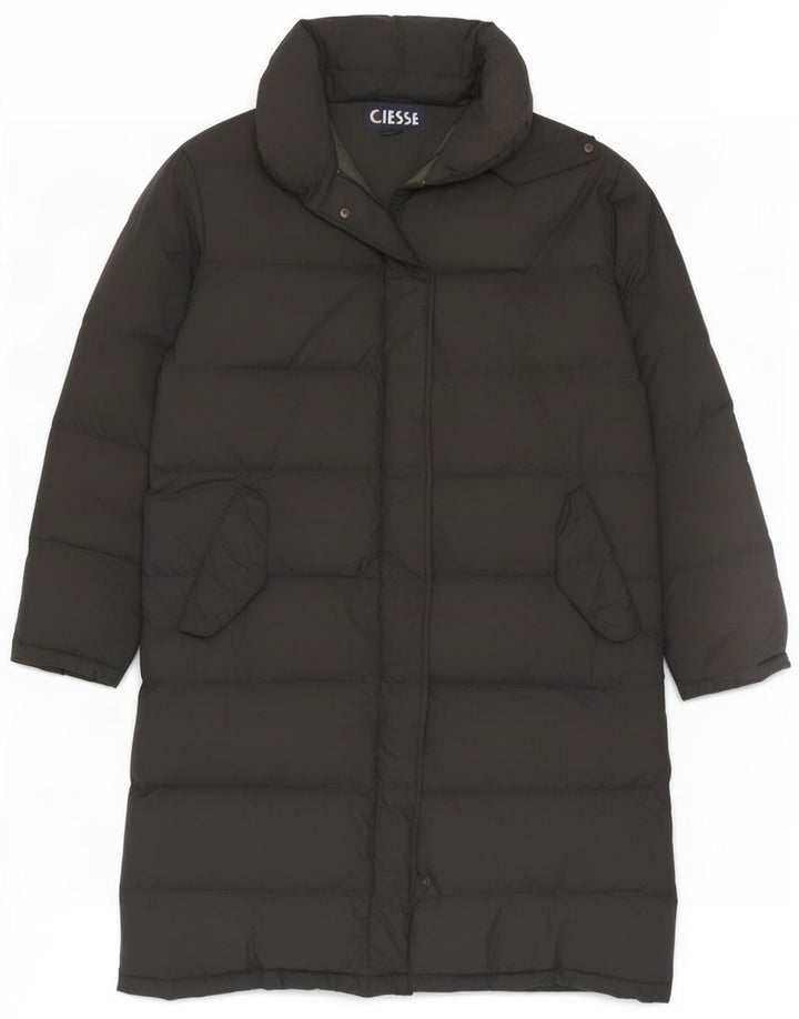 Ciesse Piumini Abrigo acolchado extragrande para mujer IT 44 Medium Black