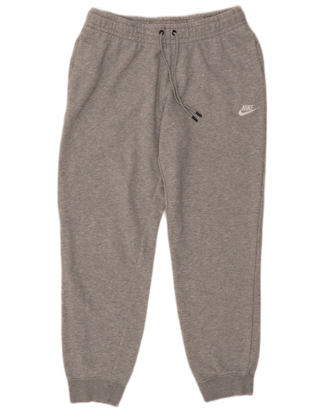 NIKE Pantalones de chándal para mujer Joggers UK 44 Algodón moteado gris medio