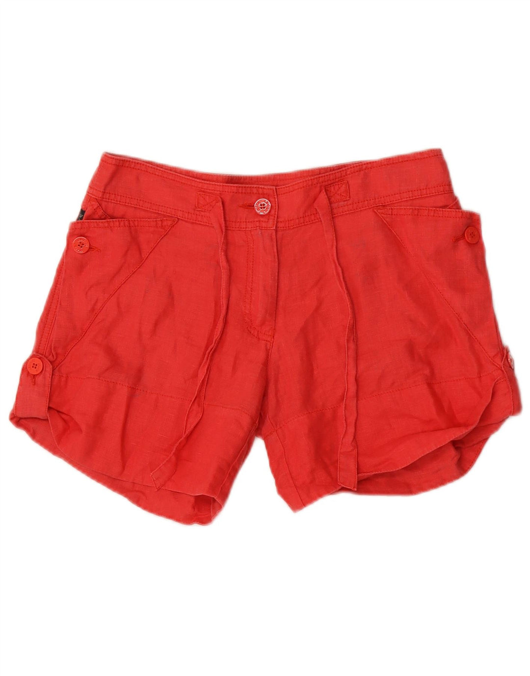 Armani Mujer Shorts Cargo W26 Pequeño Rojo