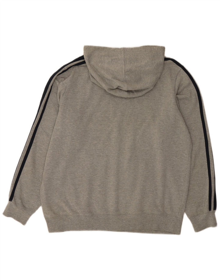 Starter Sudadera Con Capucha Hombre Gris Medio Algodón