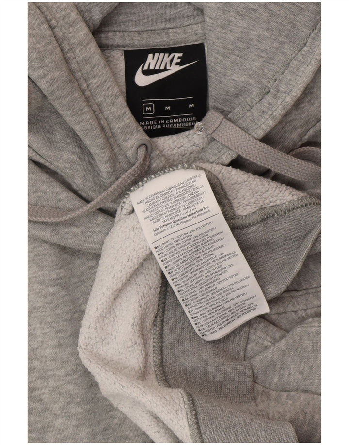 Sudadera Con Capucha Nike Hombre Gris Medio Algodón