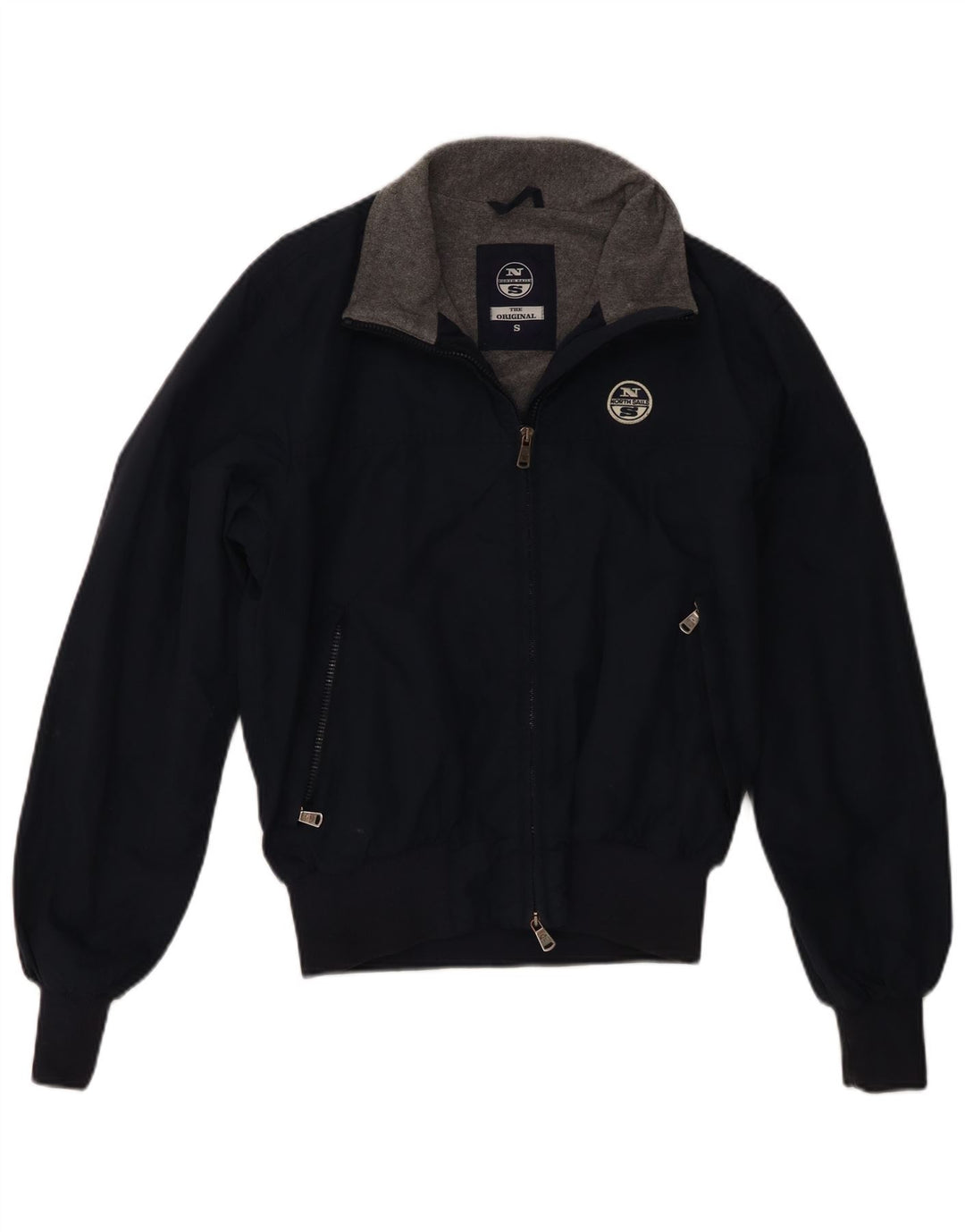 North Sails Chaqueta Bomber para Hombre UK 36 Small Azul Marino Poliamida