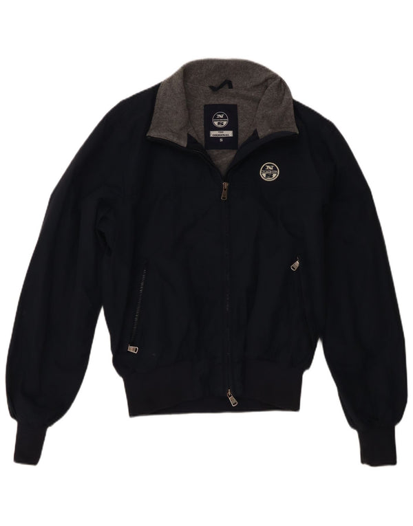 North Sails Chaqueta Bomber para Hombre UK 36 Small Azul Marino Poliamida