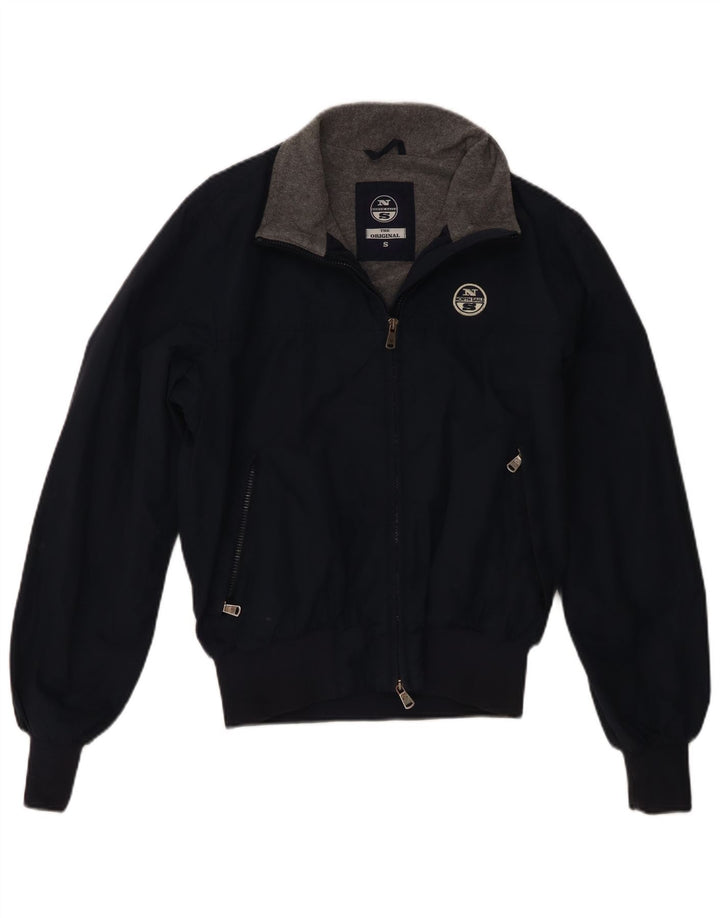 North Sails Chaqueta Bomber para Hombre UK 36 Small Azul Marino Poliamida