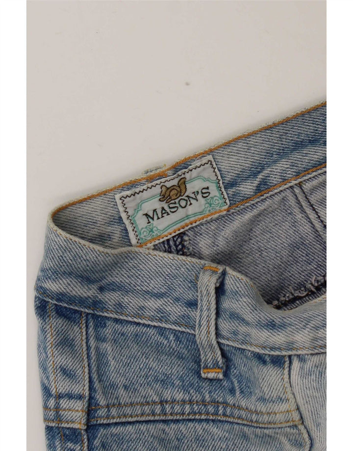 Falda vaquera para mujer Mason's W28 Azul medio