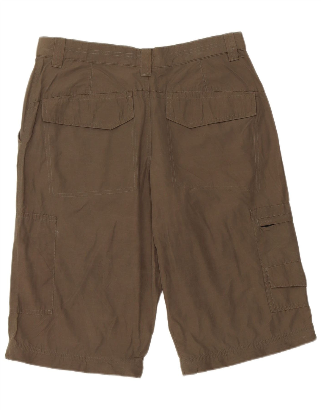 Marks & Spencer Pantalones Cortos Cargo para Hombre W32 Poliamida Caqui Medio