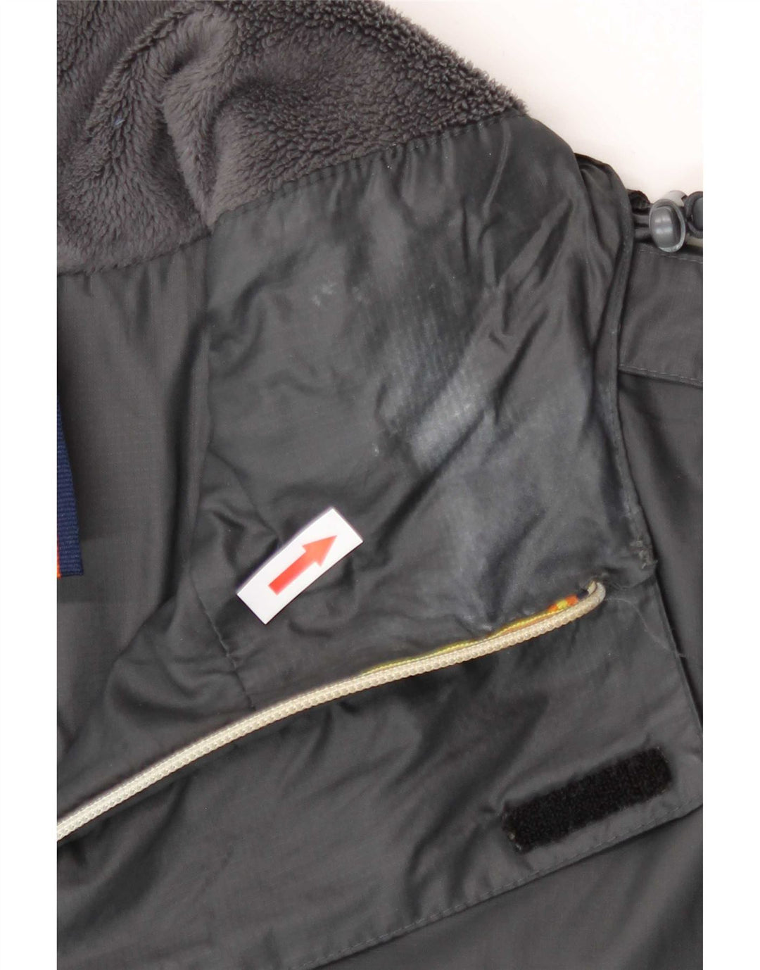 Parka con capucha K-Way para hombre ES 38 Poliamida gris medio