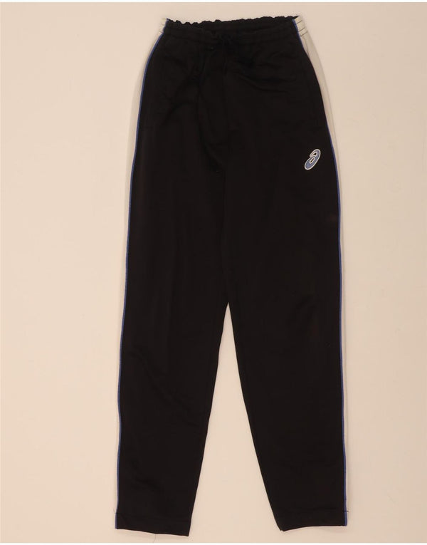 Asics Hombre Pantalones De Chándal Medium Black Colourblock