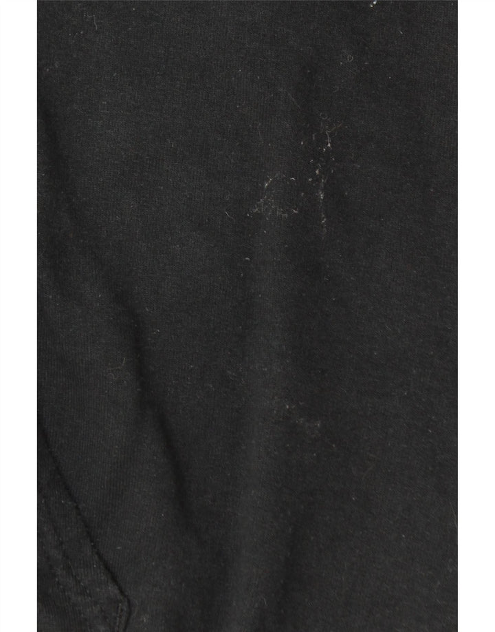 CHAMPION Sudadera con capucha para hombre Jersey grande de algodón negro