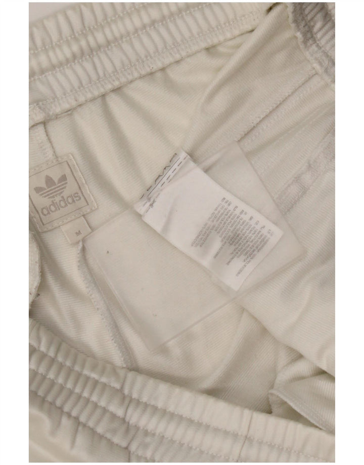 Pantalón De Chándal ADIDAS Hombre Mediano Blanco Poliéster