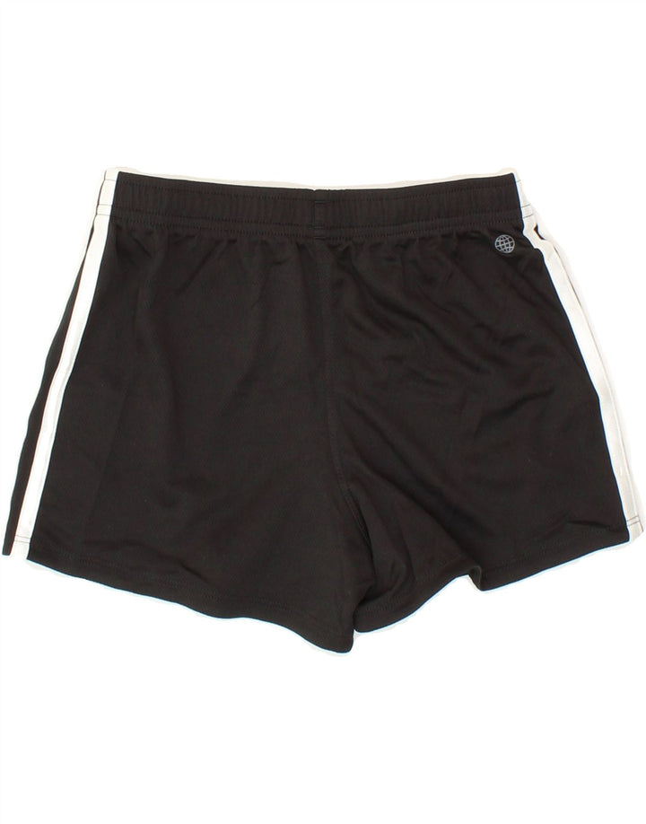 ADIDAS Boys Sport Shorts 7-8 Years Small Black Polyester Vintage Adidas and Second-Hand Adidas from Messina Hembry 