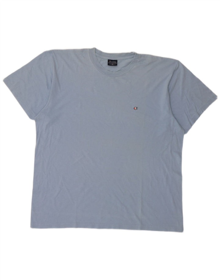 Champion Camiseta Hombre Top 2XL Algodón Azul
