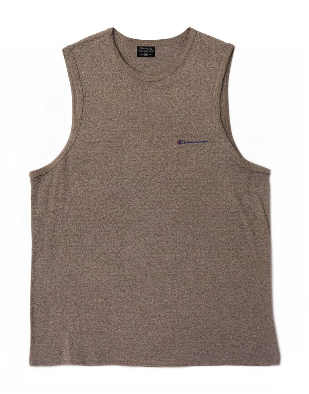 Champion Camiseta sin mangas para hombre XL Gris moteado
