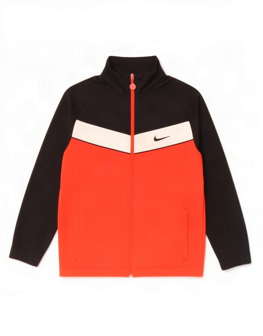 Nike - Chaqueta de chándal para niño (12-13 años), color negro, talla grande