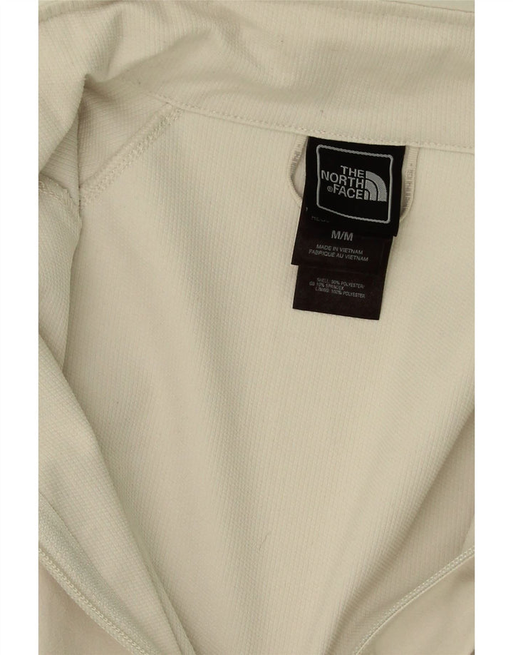 THE NORTH FACE Womens Tracksuit Top Jacket UK 14 Medium White Polyester Vintage The North Face and Second-Hand The North Face from Messina Hembry 