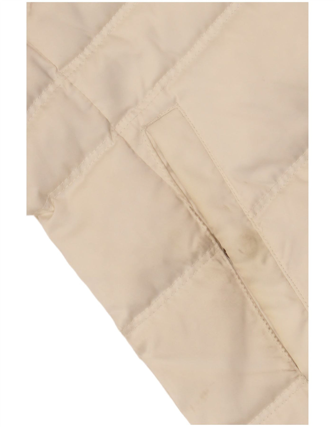 CALVIN KLEIN JEANS Chaqueta acolchada extragrande para mujer UK 10 Small Off White