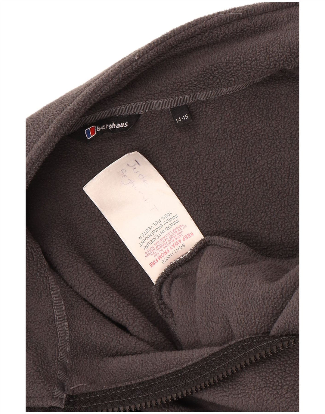 Berghaus Chaqueta polar para niño 14-15 años Gris Poliéster