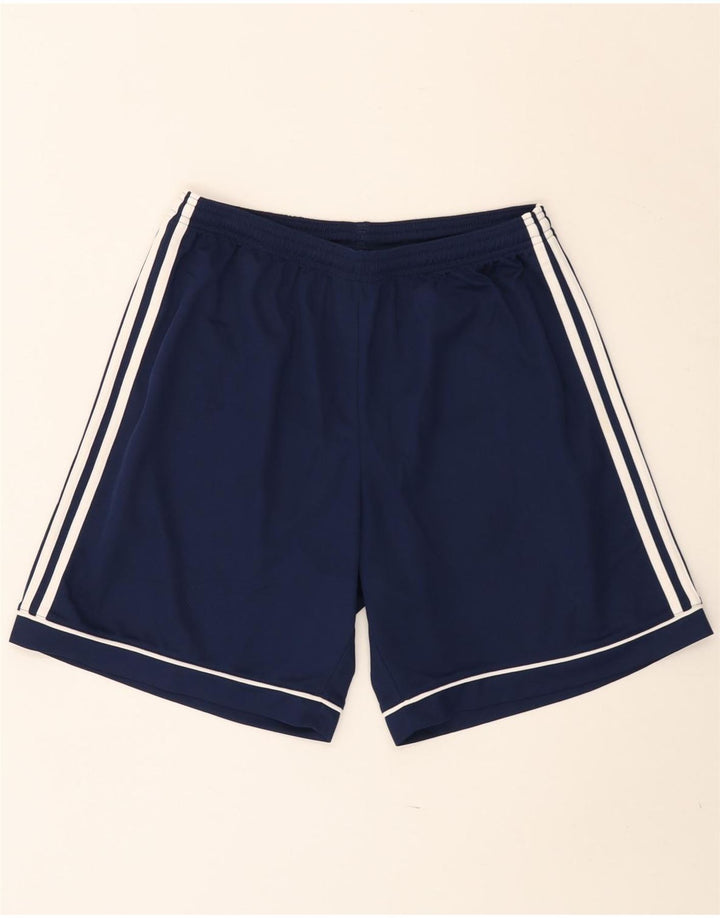 Adidas Mens Climalite Sport Shorts Grande Azul Marino Poliéster