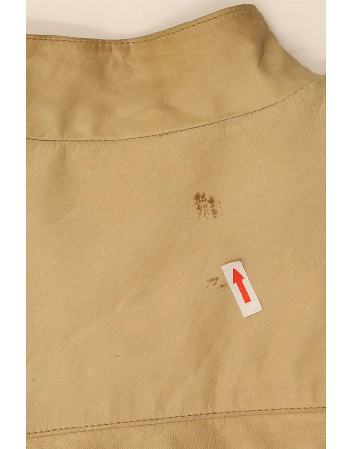 Chaqueta de cuero para mujer Conbipel IT 44 Beige medio