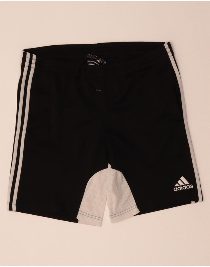 ADIDAS Pantalones cortos deportivos para hombre Grande Negro Colorblock Poliéster