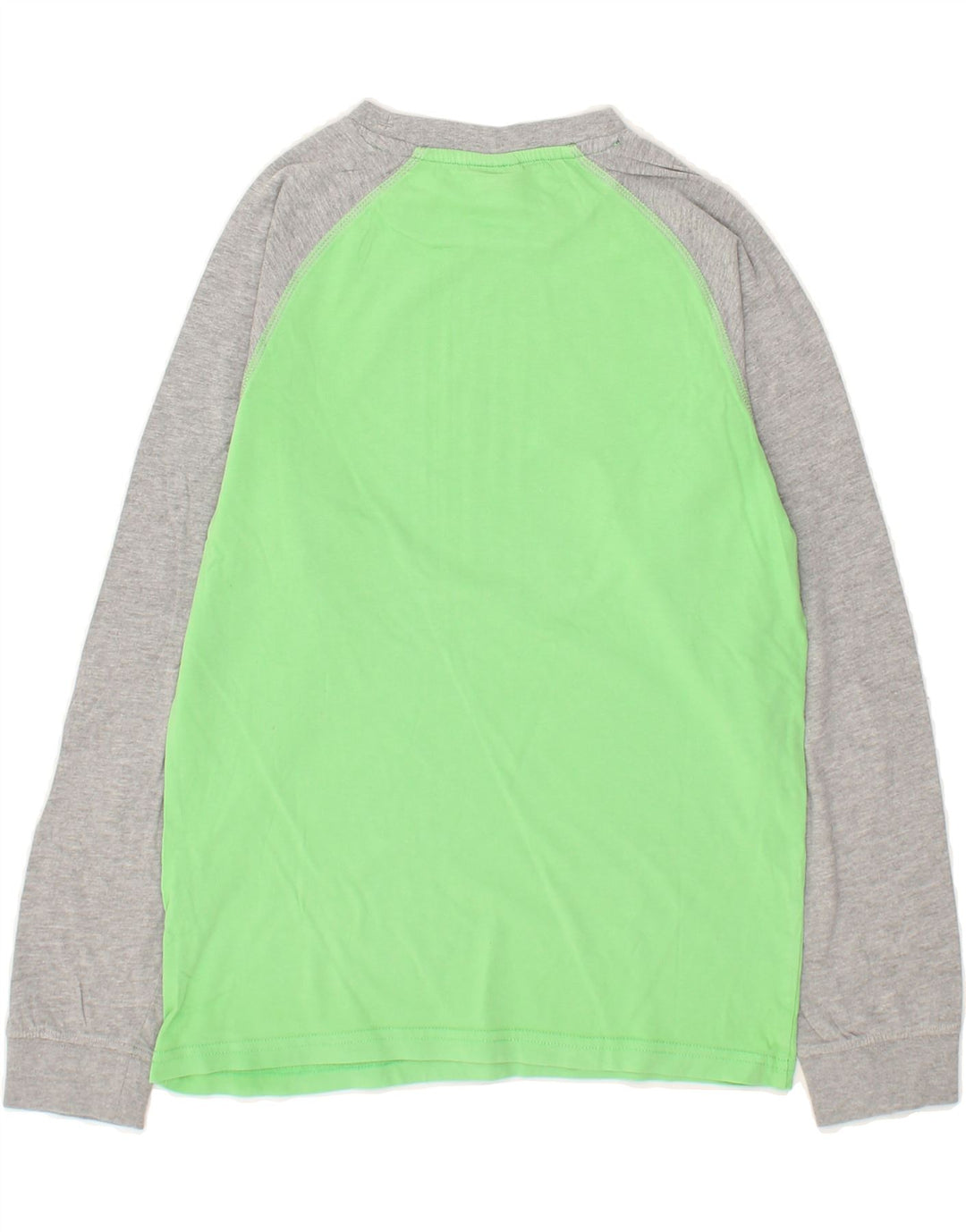 CHAMPION Boys Authentic Graphic Top Long Sleeve 11-12 Years Large Green Vintage Champion and Second-Hand Champion from Messina Hembry 