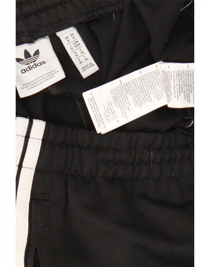 Adidas Hombre Pantalones De Chándal Joggers Medium Negro Poliéster