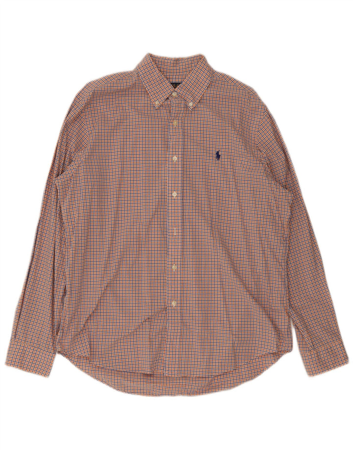 Polo Ralph Lauren Camisa para hombre grande Algodón a cuadros multicolor