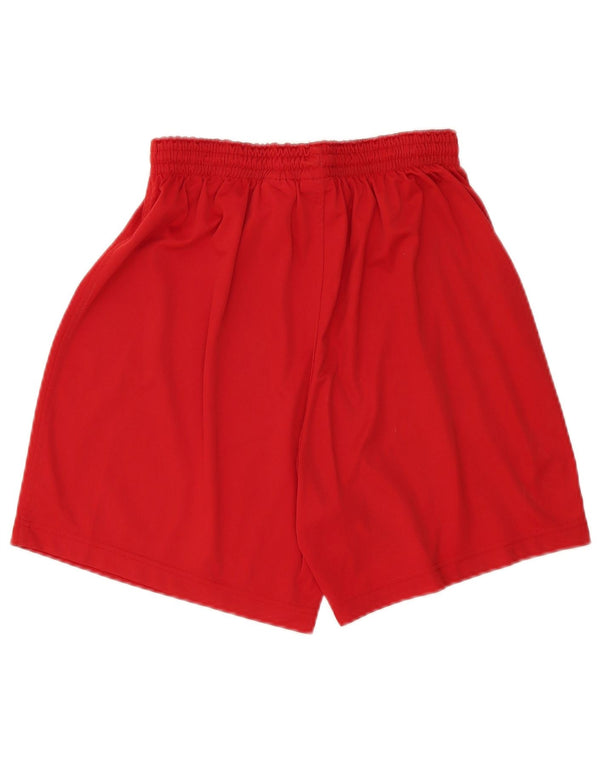 Nike - Pantalones cortos deportivos para hombre, talla 34/36, poliéster rojo grande