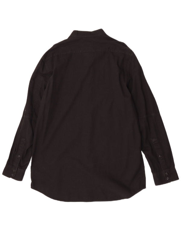 Camisa G-Star Hombre XL Algodón Negro