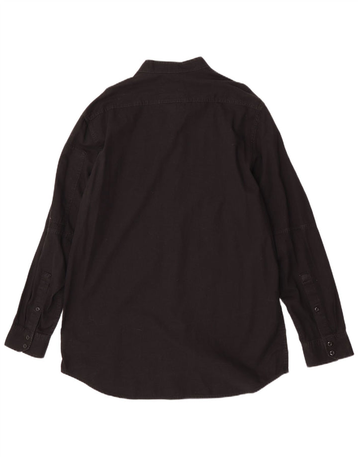 Camisa G-Star Hombre XL Algodón Negro