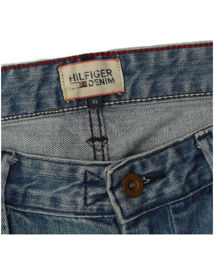 Tommy Hilfiger Shorts De Mezclilla Para Hombre W33 Algodón Azul Medio