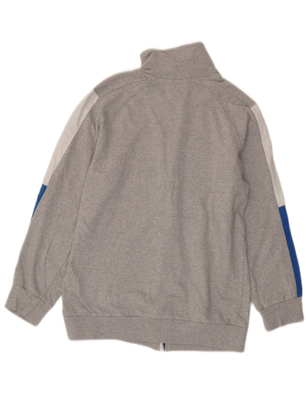 Chaqueta superior de chándal para mujer Superga UK 44 Algodón gris medio con bloques de color