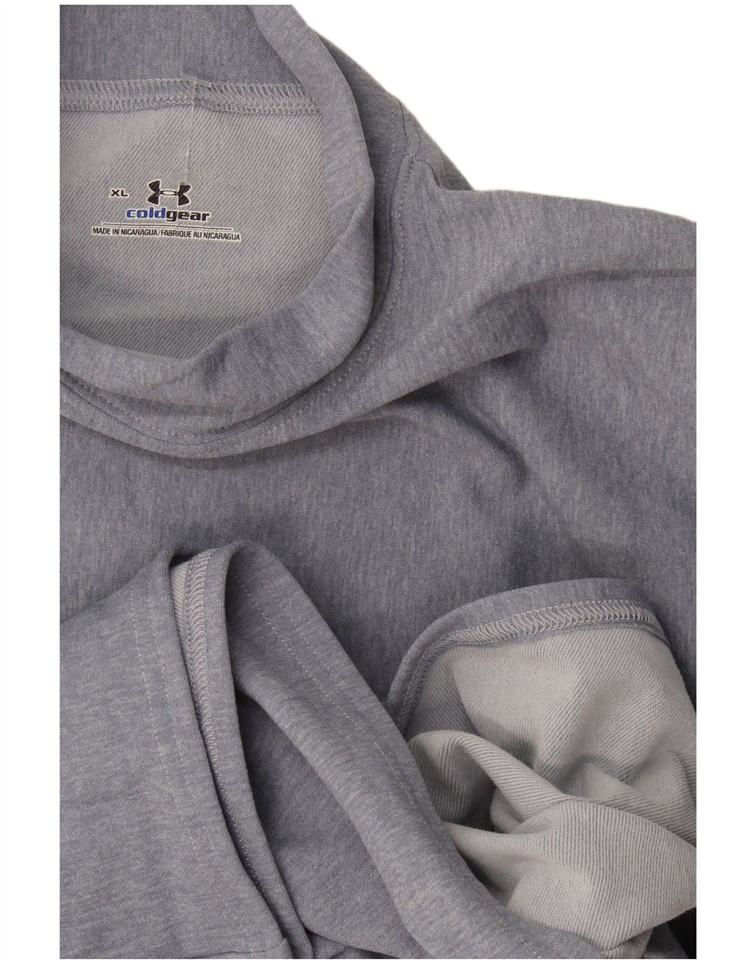 Under Armour Cold Gear Top manga larga para mujer UK 40 XL Gris
