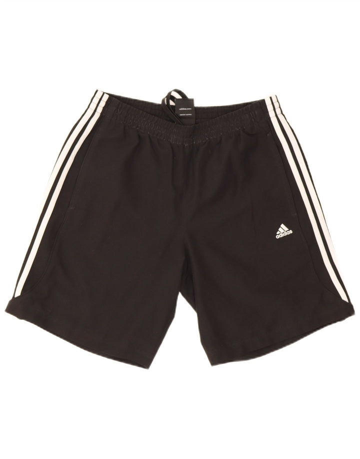 Adidas Mens Climalite Sport Shorts Medio Negro Poliéster