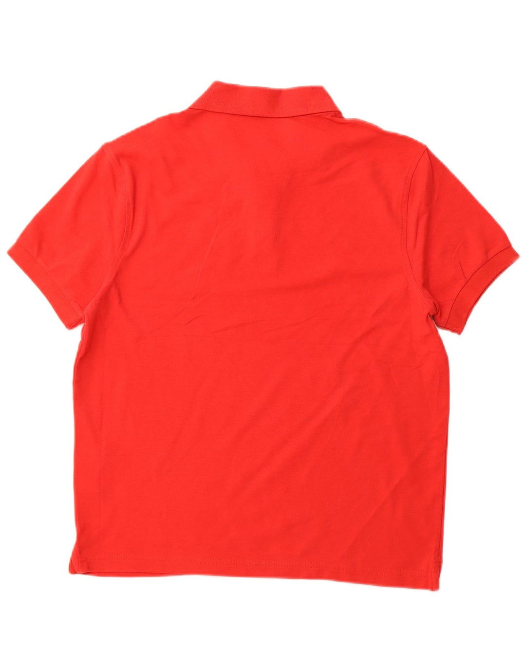 J. CREW Polo para hombre de algodón rojo medio
