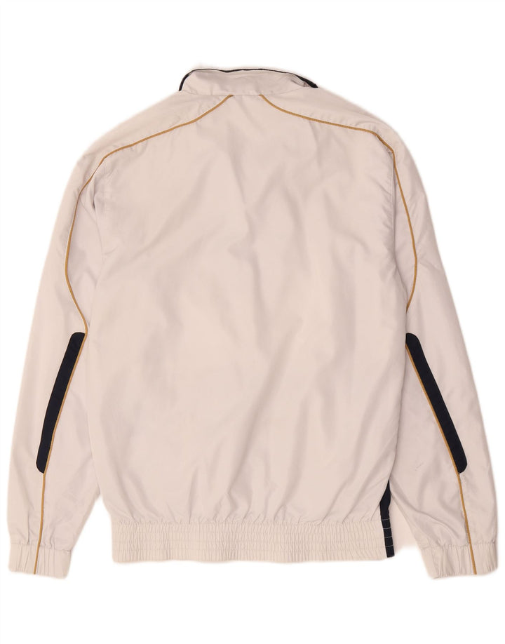Umbro Hombre Chaqueta De Chándal Con Gráfico Pequeño Poliéster Color Block Blanco