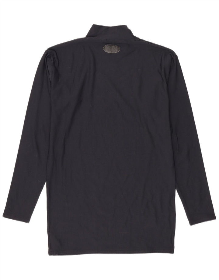 Camiseta Under Armour Hombre Manga Larga Nylon Azul Marino Mediano