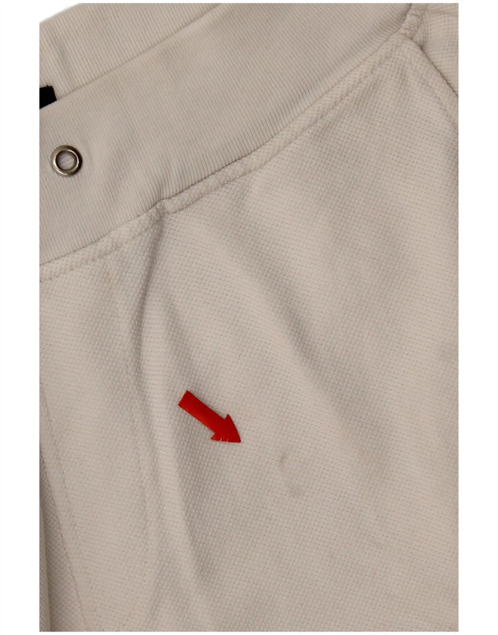 Zara Hombre Shorts Chinos Medianos W31 Algodón Blanco