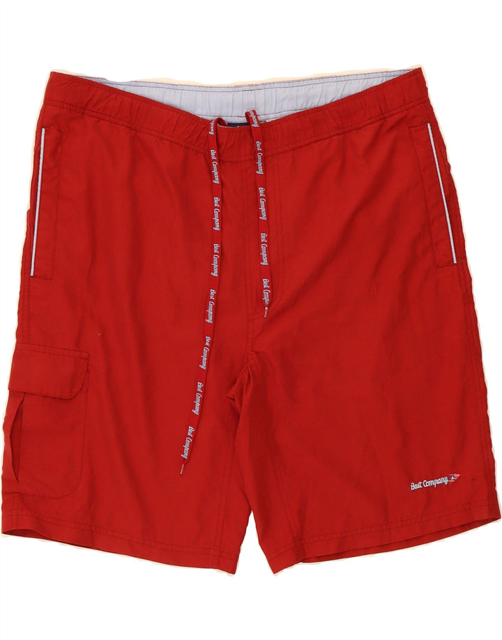 BEST COMPANY Mens Swimming Shorts Medium Red Polyester Vintage Best Company and Second-Hand Best Company from Messina Hembry 