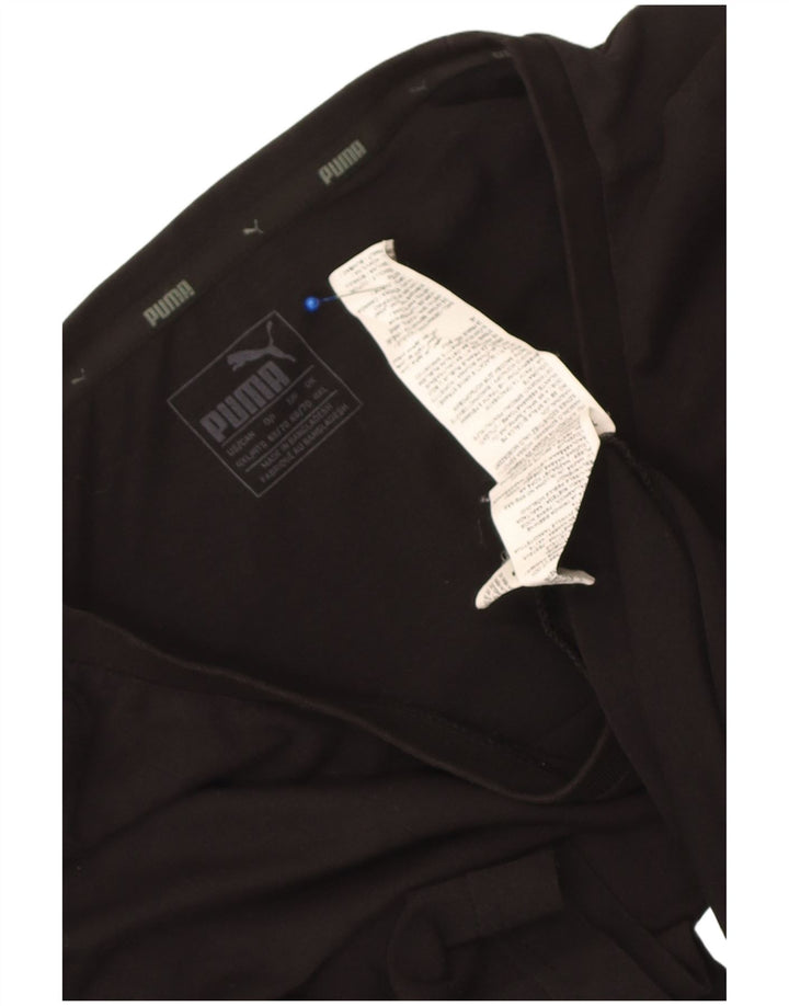 Puma Camiseta gráfica para hombre Top 4XL Algodón negro