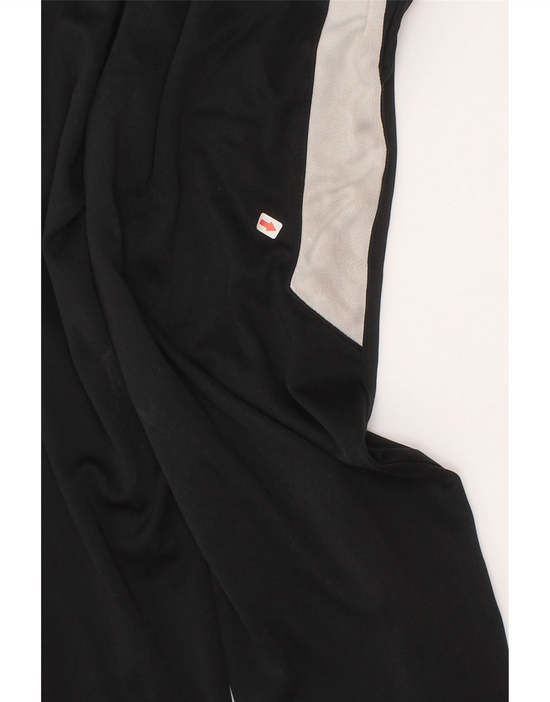 Nike Pantalones de chándal para niños 6-7 años Grande Negro Colorblock Poliéster