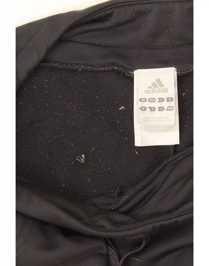 Adidas Pantalones de chándal para mujer Joggers UK 12 Poliéster gris medio