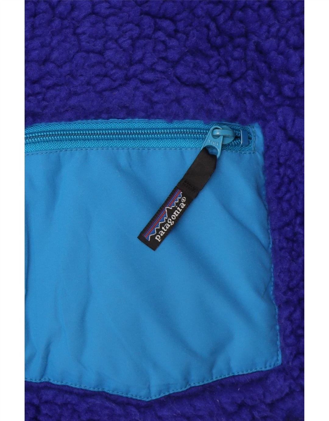 Patagonia Chaqueta Polar Hombre UK 38 Azul Medio Poliéster