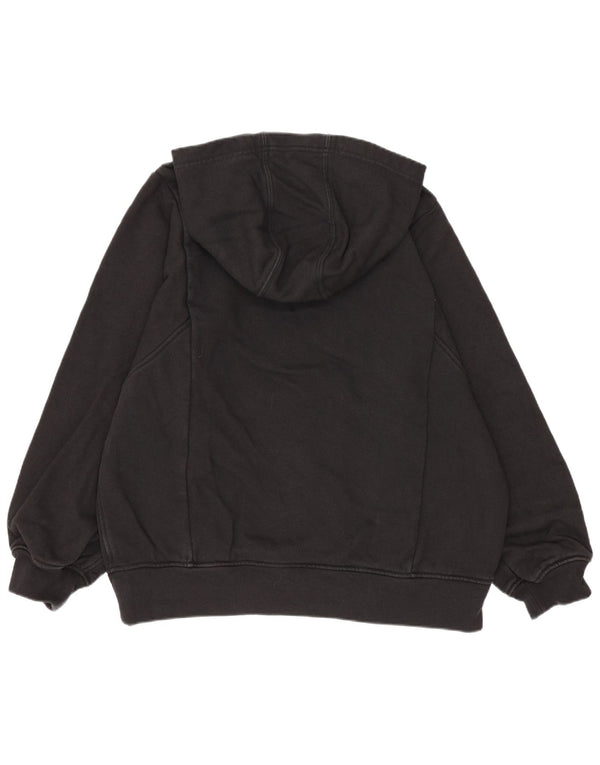 Adidas - Sudadera con capucha para hombre, talla grande, algodón negro