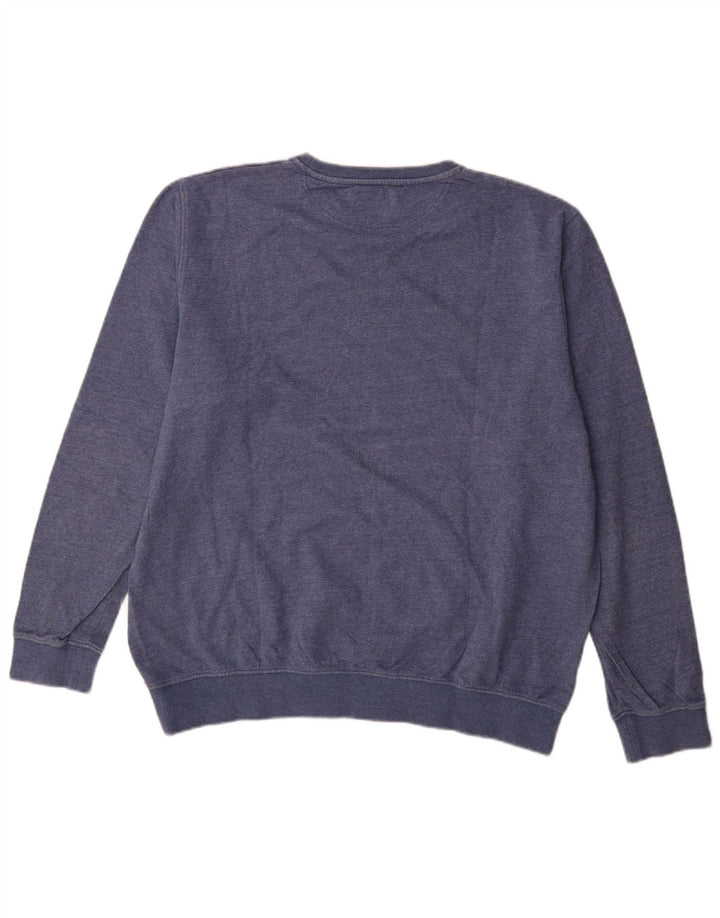 Hackett Hombre Sudadera Jumper XL Azul Algodón