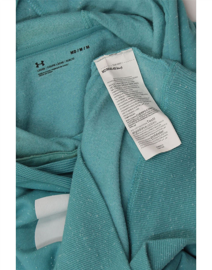 UNDER ARMOUR Jersey con capucha extragrande para mujer Reino Unido 14 Medio azul moteado