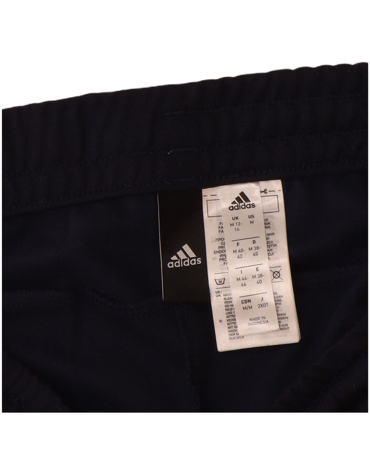 Adidas Pantalones de Chándal para Mujer UK 12/14 Medio Azul Marino Poliéster