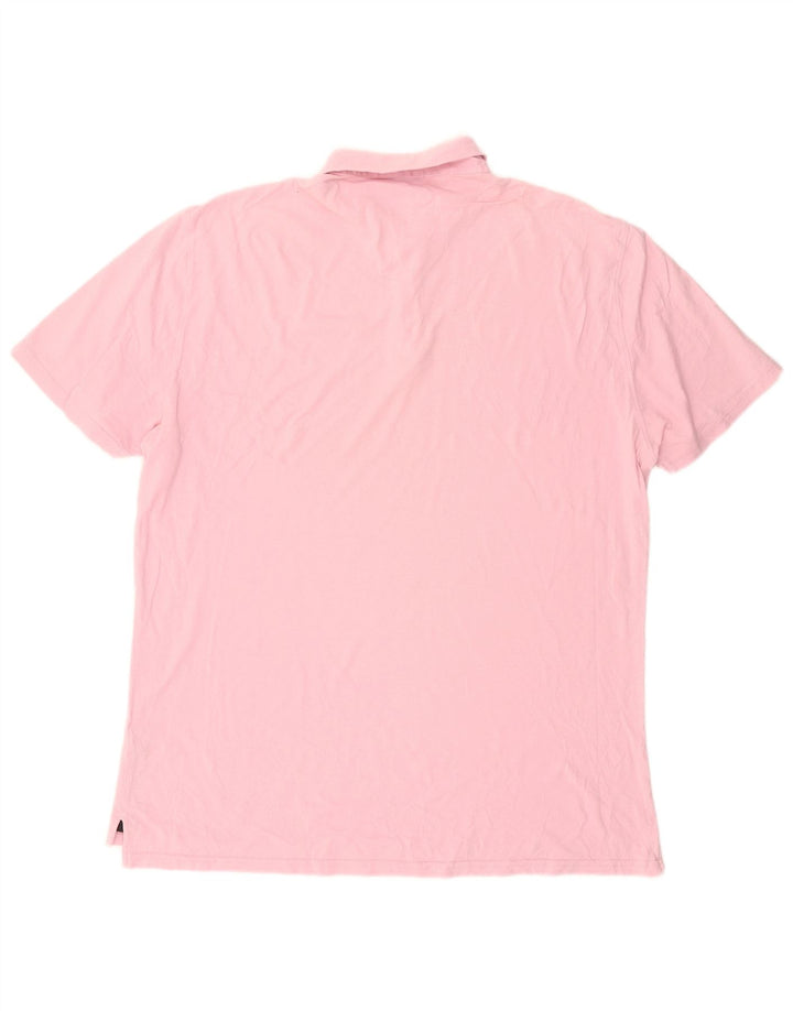 Polo Massimo Dutti Hombre 2XL Algodón Rosa