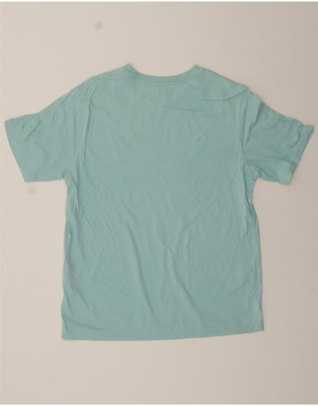 LEVI'S Mens Relaxed Fit Graphic T-Shirt Top Medium Blue Cotton Vintage Levi's and Second-Hand Levi's from Messina Hembry 