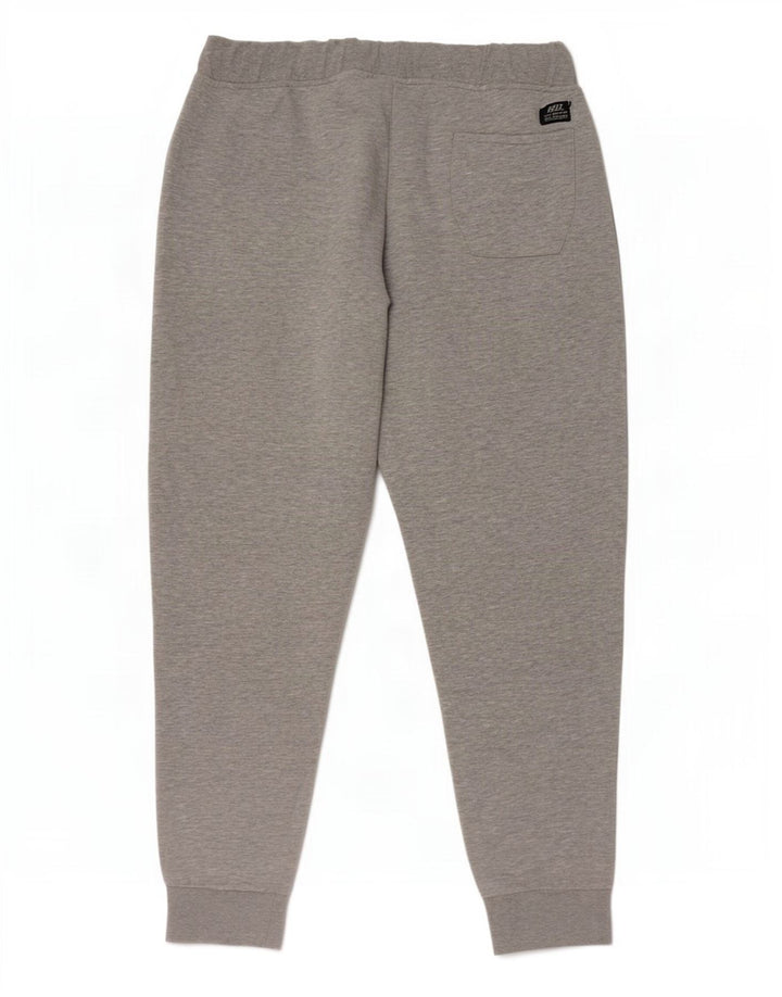 Rifle Pantalones De Chándal Para Hombre Joggers Large Gris Algodón